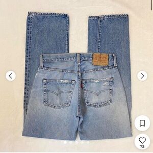 Levi's Light Blue Straight Leg Jeans
